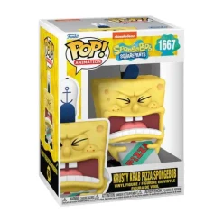 SpongeBob Schwammkopf - SB w/Pizza Figur / Vinyl 25th Anniversary POP!: Funko