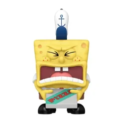 SpongeBob Schwammkopf - SB w/Pizza Figur / Vinyl 25th Anniversary POP!: Funko