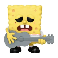 SpongeBob Schwammkopf - SB w/Guitar Figur / Vinyl 25th Anniversary POP!: Funko