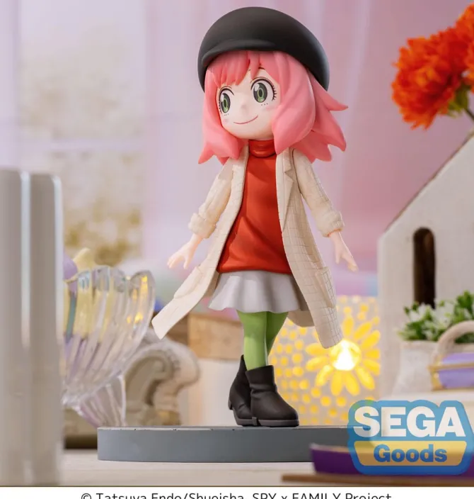 Spy x Family - Anya Forger Figur / Luminasta - Stylish Look Vol. 1 Statue: Sega