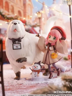 Spy x Family The Movie - Anya Forger & Bond Forger Statue / Code White SHIBUYA SCRAMBLE FIGURE : eSt