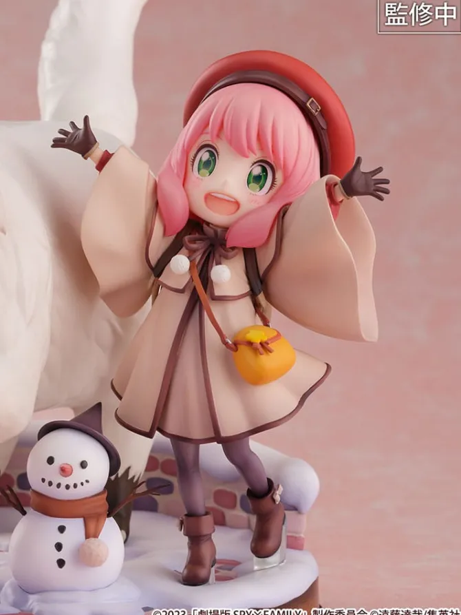 Spy x Family The Movie - Anya Forger & Bond Forger Statue / Code White SHIBUYA SCRAMBLE FIGURE : eSt