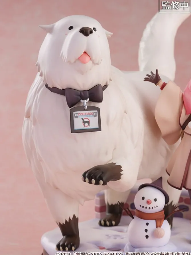 Spy x Family The Movie - Anya Forger & Bond Forger Statue / Code White SHIBUYA SCRAMBLE FIGURE : eSt