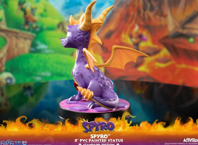 Spyro the Dragon - Spyro Statue: First 4 Figures