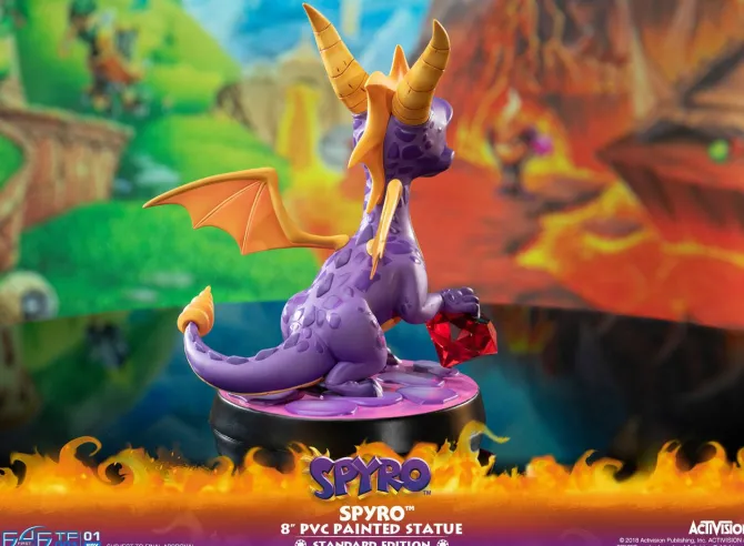 Spyro the Dragon - Spyro Statue: First 4 Figures