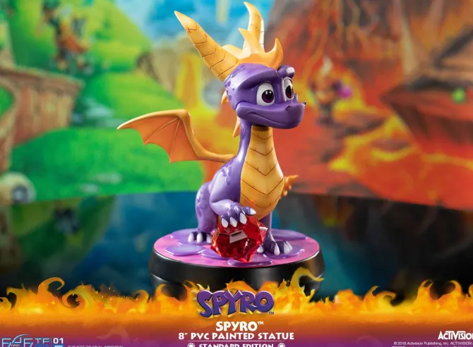 Spyro the Dragon - Spyro Statue: First 4 Figures