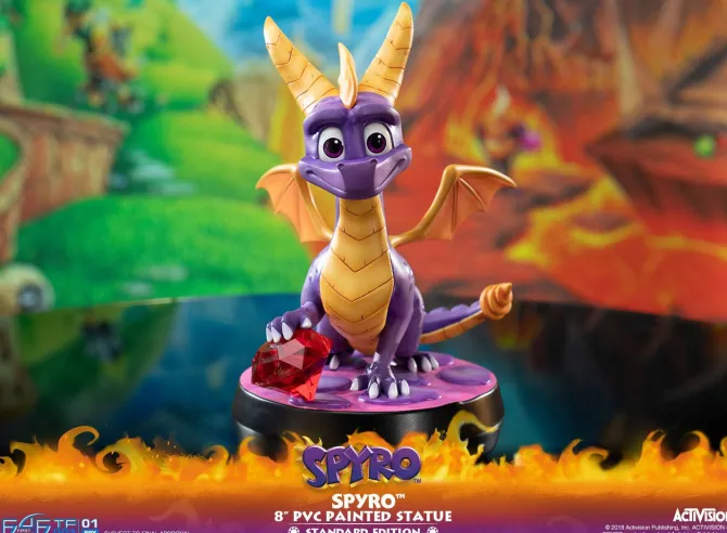Spyro the Dragon - Spyro Statue: First 4 Figures