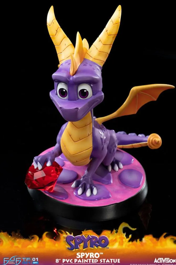 Spyro the Dragon - Spyro Statue: First 4 Figures