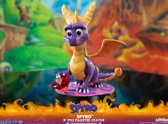 Spyro the Dragon - Spyro Statue: First 4 Figures