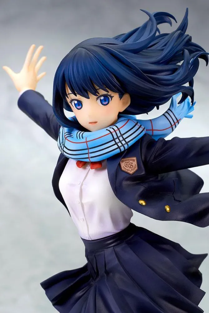 SSSS.Gridman - Rikka Takarada Statue / School Uniform Version: Ques Q
