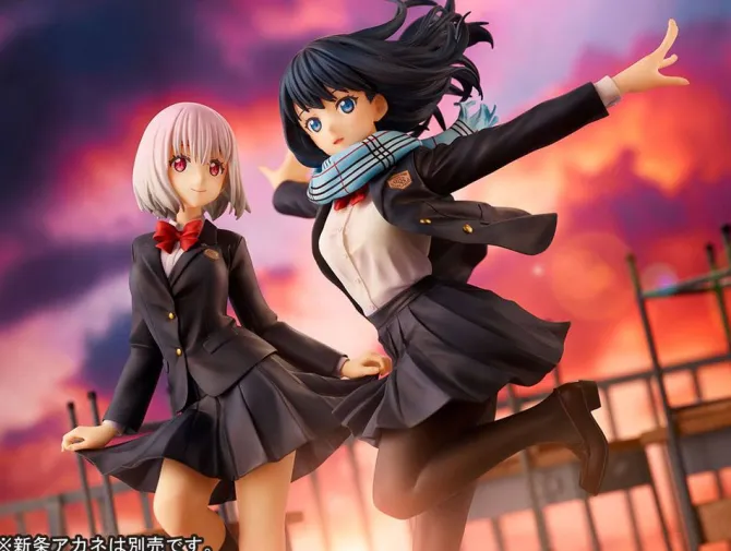 SSSS.Gridman - Rikka Takarada Statue / School Uniform Version: Ques Q
