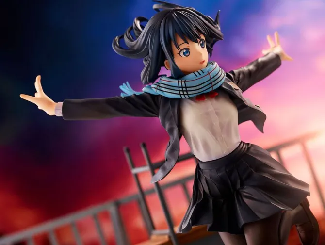 SSSS.Gridman - Rikka Takarada Statue / School Uniform Version: Ques Q