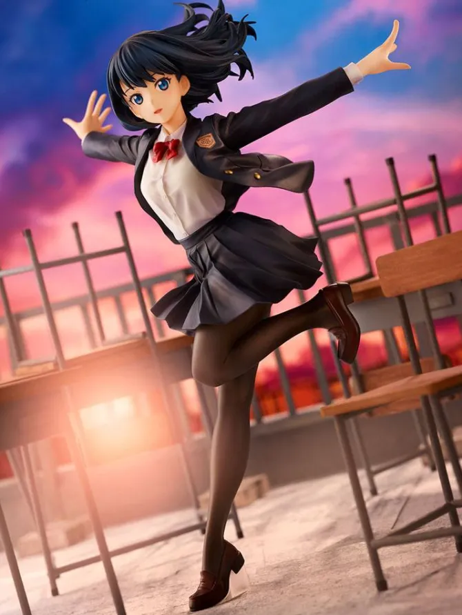 SSSS.Gridman - Rikka Takarada Statue / School Uniform Version: Ques Q