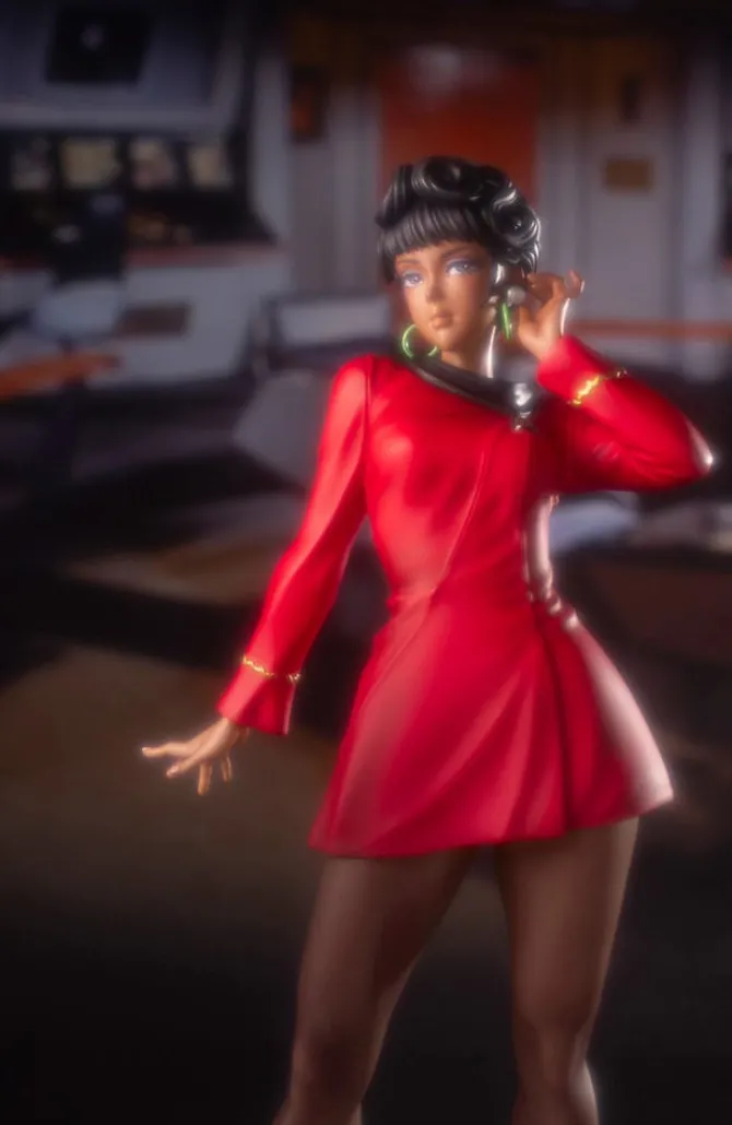 Star Trek Bishoujo - Uhura Statue / Operation Officer: Kotobukiya