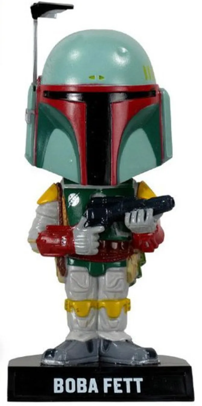 Star Wars - Boba Fett Wackelkopf-Figur - Wacky Wobbler: Funko