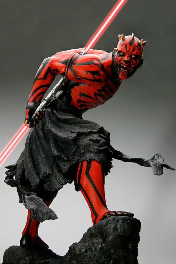 Star Wars - Darth Maul Statue / ARTFX - apanese Ukiyo-E Style Light-Up Edition: Kotobukiya