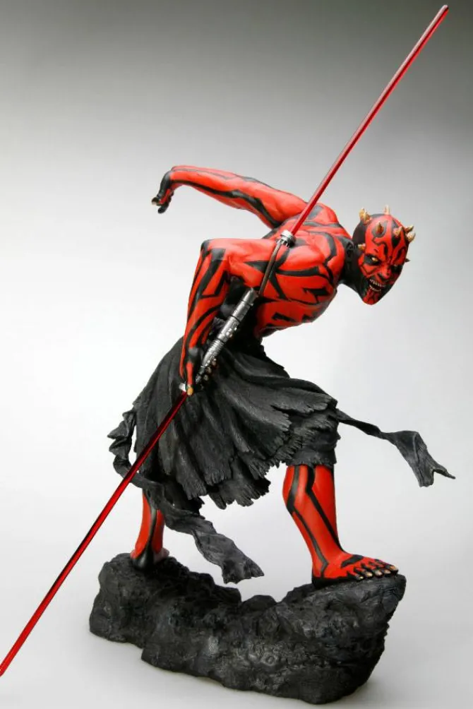 Star Wars - Darth Maul Statue / ARTFX - apanese Ukiyo-E Style Light-Up Edition: Kotobukiya