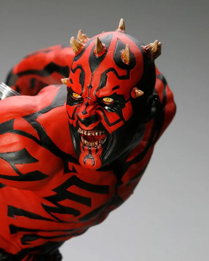 Star Wars - Darth Maul Statue / ARTFX - apanese Ukiyo-E Style Light-Up Edition: Kotobukiya