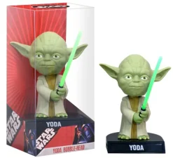 Star Wars - Yoda Wackelkopf-Figur - Wacky Wobbler [BESCHÄDIGTE VERP.]: Funko