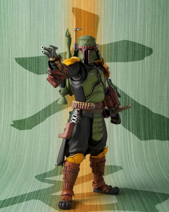 Star Wars: The Book of Boba - Daimyo Boba Fett Actionfigur / Meisho Movie Realization: Tamashii Nati
