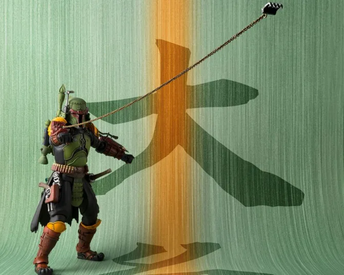 Star Wars: The Book of Boba - Daimyo Boba Fett Actionfigur / Meisho Movie Realization: Tamashii Nati