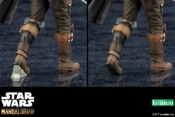 Star Wars The Mandalorian - Mandalorian & The Child Statue / ARTFX - with Beskar Staff: Kotobukiya