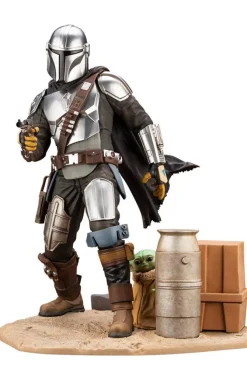 Star Wars The Mandalorian - Mandalorian & The Child Statue / ARTFX: Kotobukiya