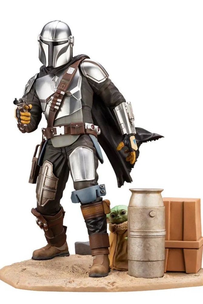 Star Wars The Mandalorian - Mandalorian & The Child Statue / ARTFX: Kotobukiya