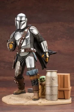 Star Wars The Mandalorian - Mandalorian & The Child Statue / ARTFX: Kotobukiya