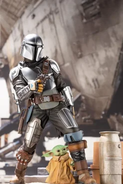Star Wars The Mandalorian - Mandalorian & The Child Statue / ARTFX: Kotobukiya