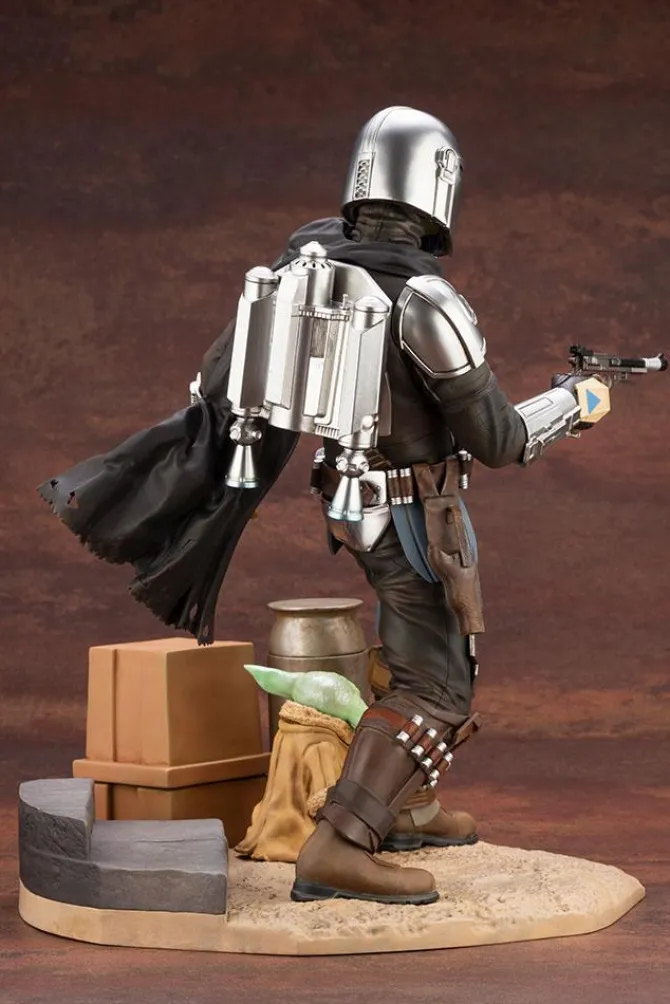 Star Wars The Mandalorian - Mandalorian & The Child Statue / ARTFX: Kotobukiya