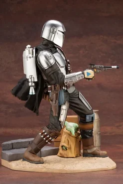 Star Wars The Mandalorian - Mandalorian & The Child Statue / ARTFX: Kotobukiya