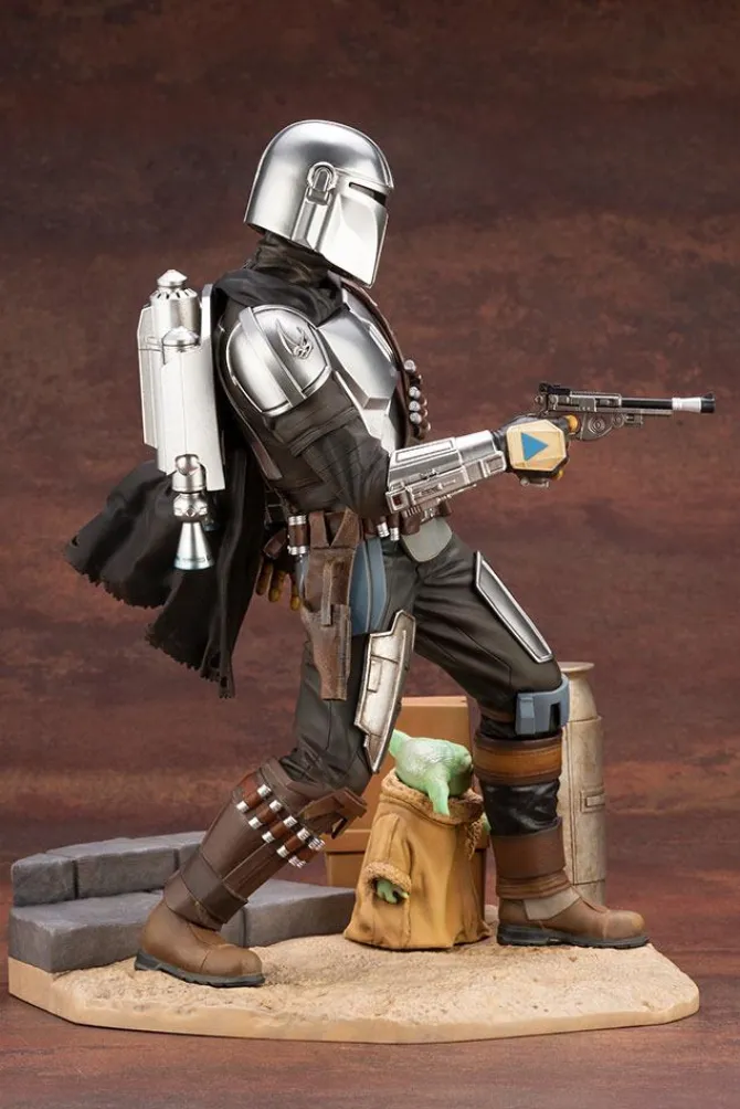 Star Wars The Mandalorian - Mandalorian & The Child Statue / ARTFX: Kotobukiya