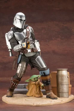 Star Wars The Mandalorian - Mandalorian & The Child Statue / ARTFX: Kotobukiya