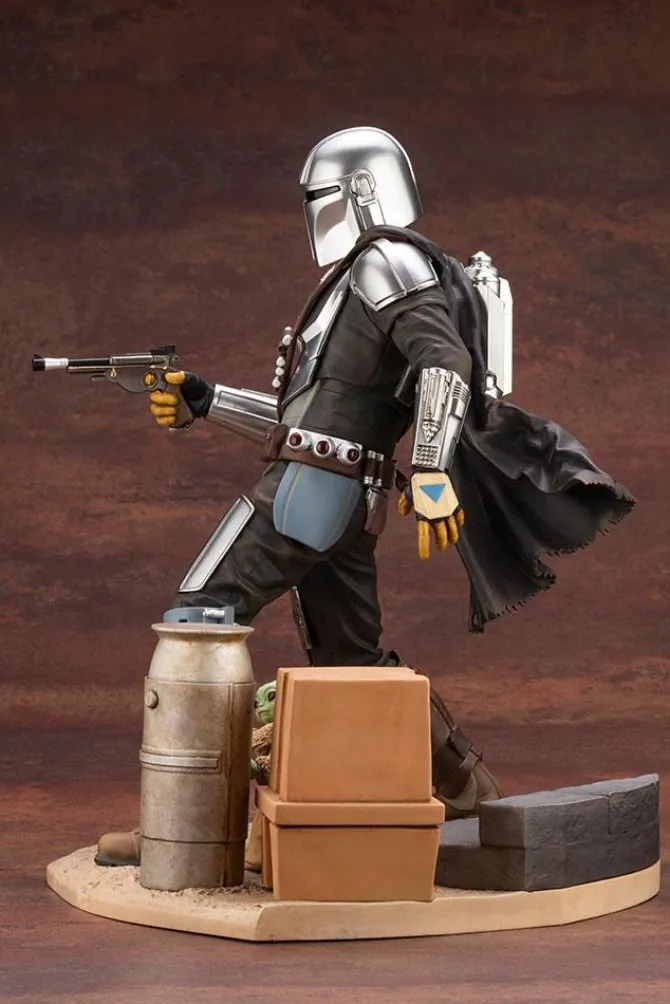 Star Wars The Mandalorian - Mandalorian & The Child Statue / ARTFX: Kotobukiya