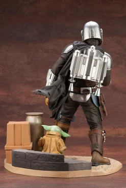 Star Wars The Mandalorian - Mandalorian & The Child Statue / ARTFX: Kotobukiya