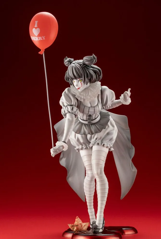 Stephen King's Es 2017 Bishoujo - Pennywise Monochrome Statue: Kotobukiya