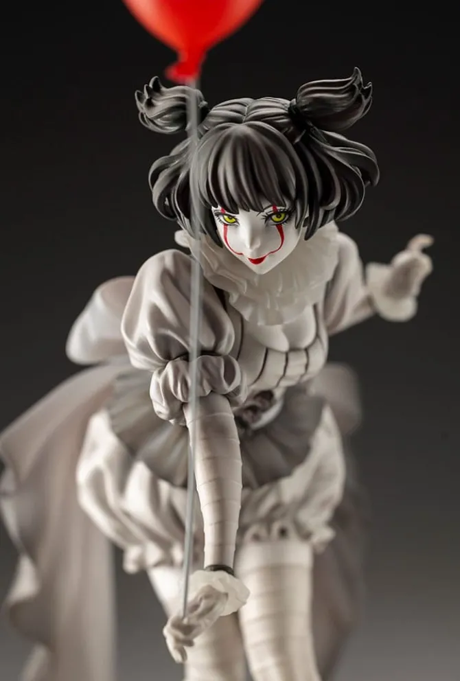 Stephen King's Es 2017 Bishoujo - Pennywise Monochrome Statue: Kotobukiya