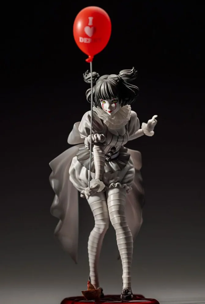 Stephen King's Es 2017 Bishoujo - Pennywise Monochrome Statue: Kotobukiya