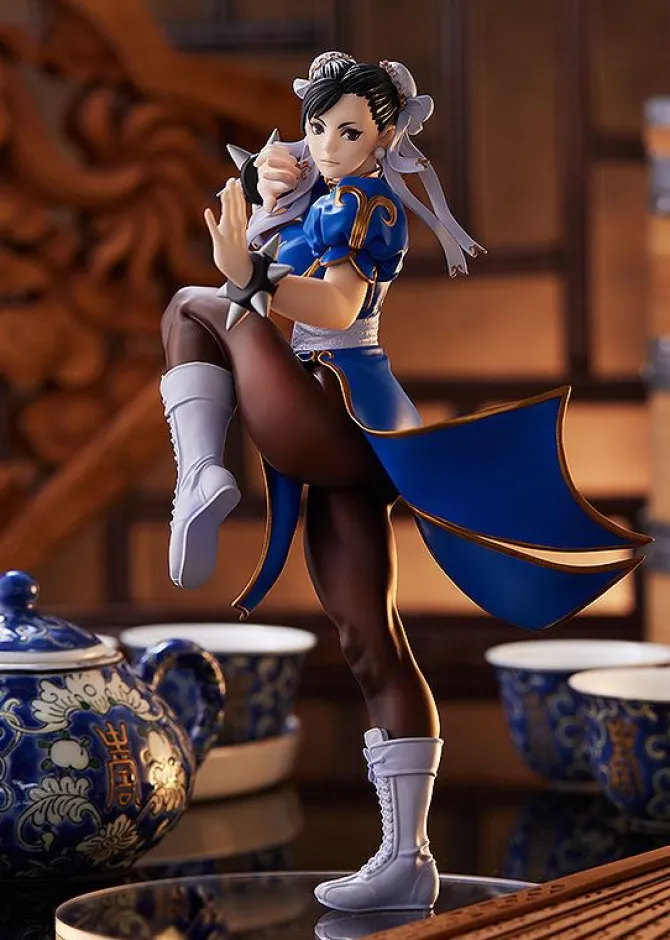 Street Fighter - Chun-Li Figur / Pop Up Parade: Max Factory