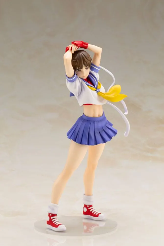 Street Fighter - Sakura Statue / Bishoujo - Round 2: Kotobukiya