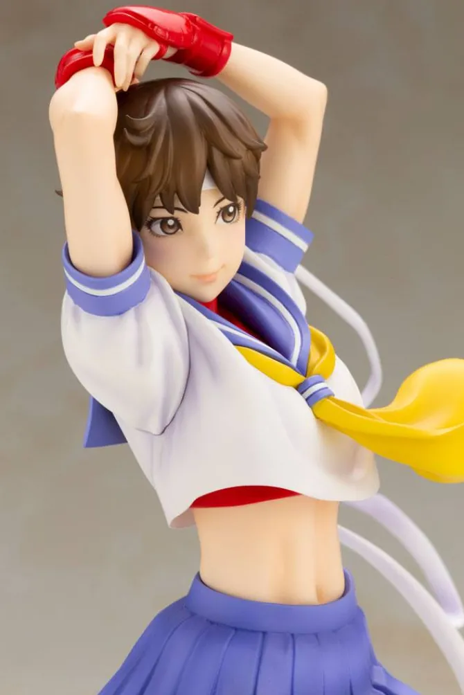 Street Fighter - Sakura Statue / Bishoujo - Round 2: Kotobukiya