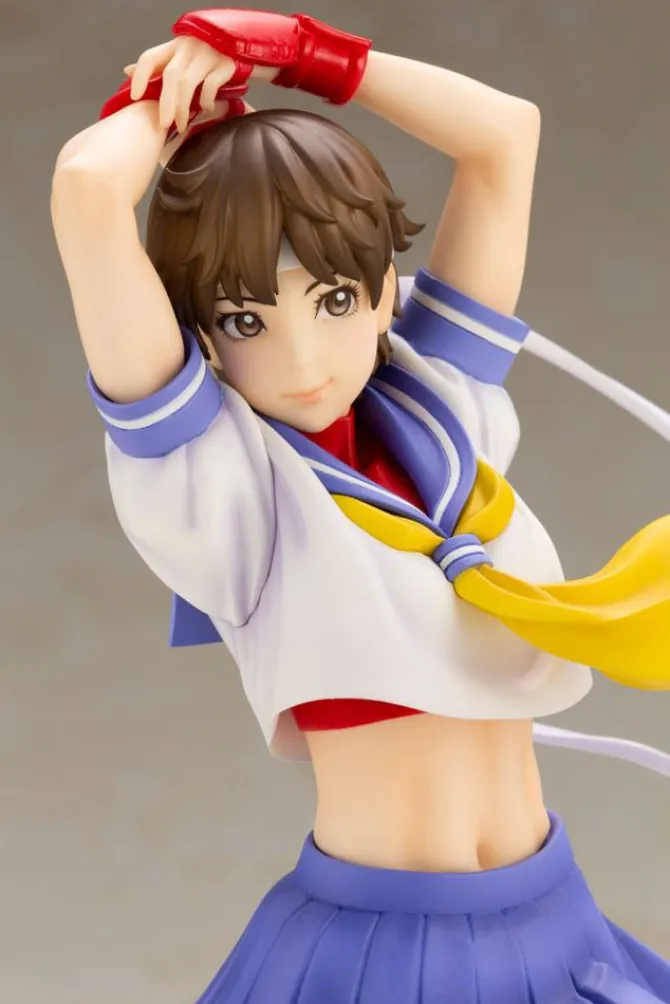 Street Fighter - Sakura Statue / Bishoujo - Round 2: Kotobukiya