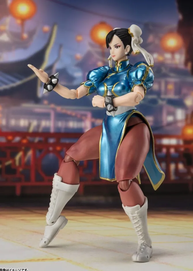Street Fighter S.H. - Actionfigur Chun-Li (Outfit 2): Bandai Tamashii Nations