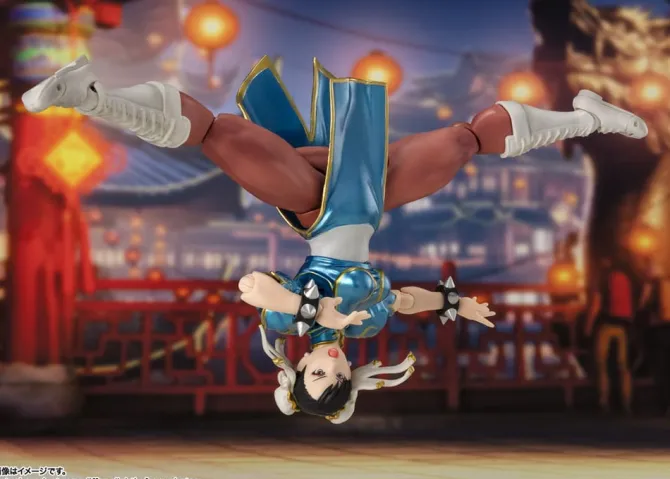 Street Fighter S.H. - Actionfigur Chun-Li (Outfit 2): Bandai Tamashii Nations