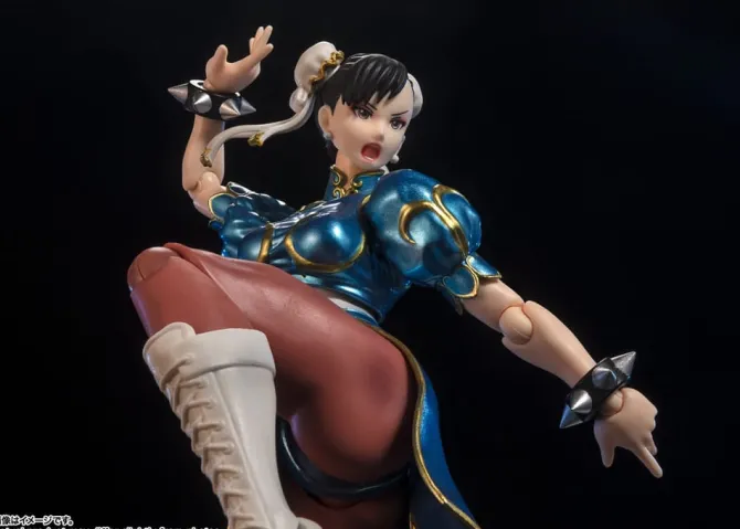 Street Fighter S.H. - Actionfigur Chun-Li (Outfit 2): Bandai Tamashii Nations