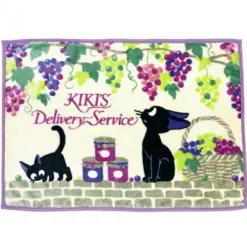 Studio Ghibli - Flanell-Fleecedecke Kikis kleiner Lieferservice Jiji Grappes: Marushin