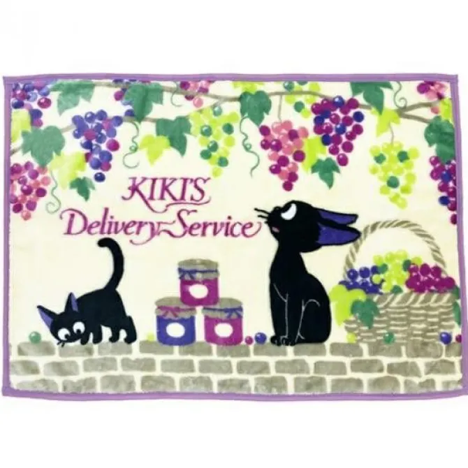 Studio Ghibli - Flanell-Fleecedecke Kikis kleiner Lieferservice Jiji Grappes: Marushin