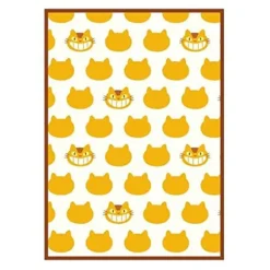 Studio Ghibli - Flanell-Fleecedecke Mein Nachbar Totoro Catbus Silhouette: Marushin