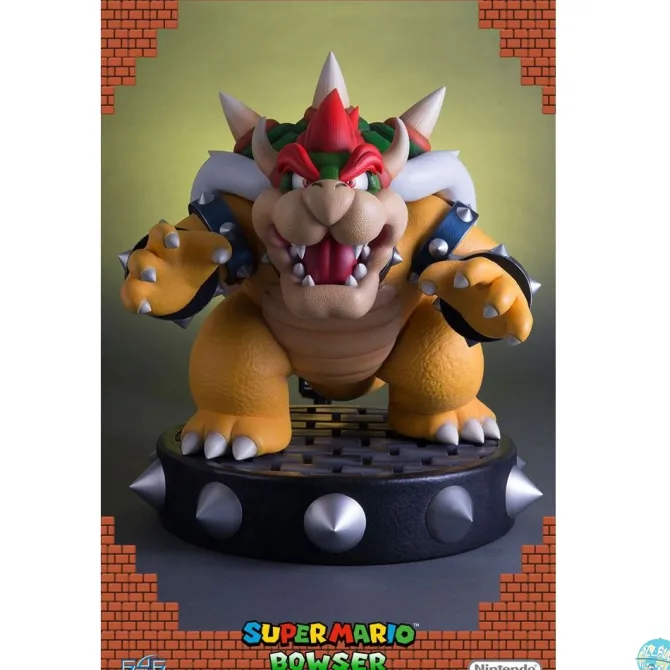 Super Mario - Bowser Statue: First 4 Figures